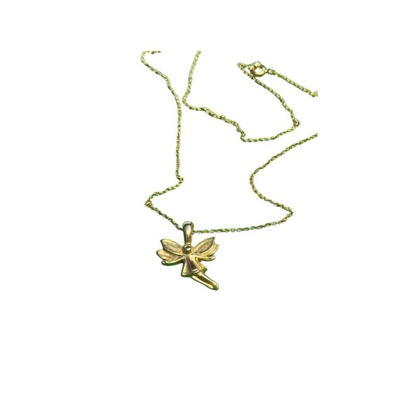 SOLD gold fairy necklace - Picture 2 of 4